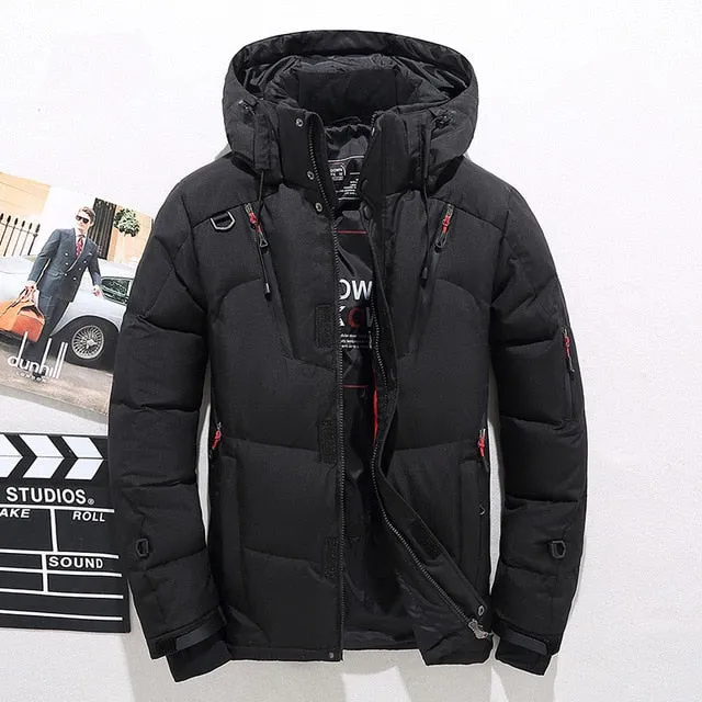 2018 Winter Jacket Men New Fashion Thick Hooded Fur Collar Parka Men Coats Casual Padded Men's Jackets Male Clothing