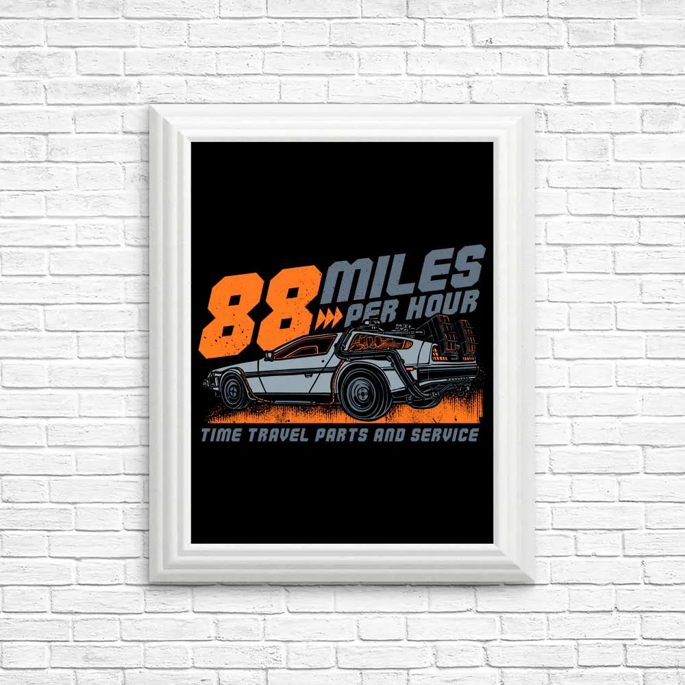88 MPH - Posters & Prints