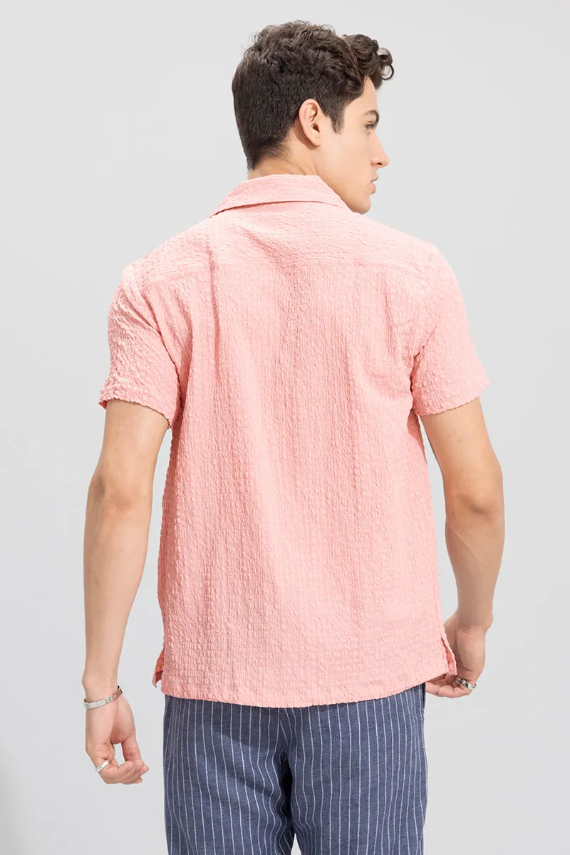 Absolute Seer Sucker Pink Shirt