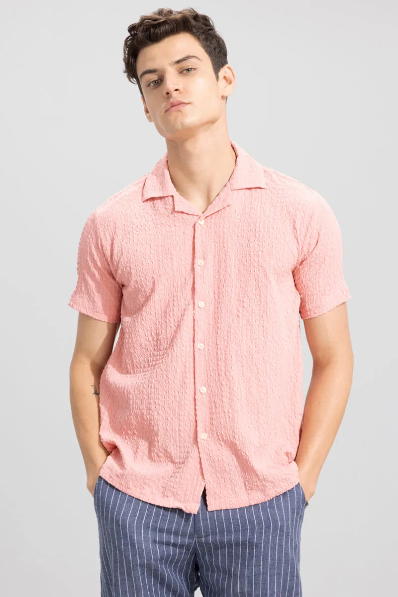 Absolute Seer Sucker Pink Shirt