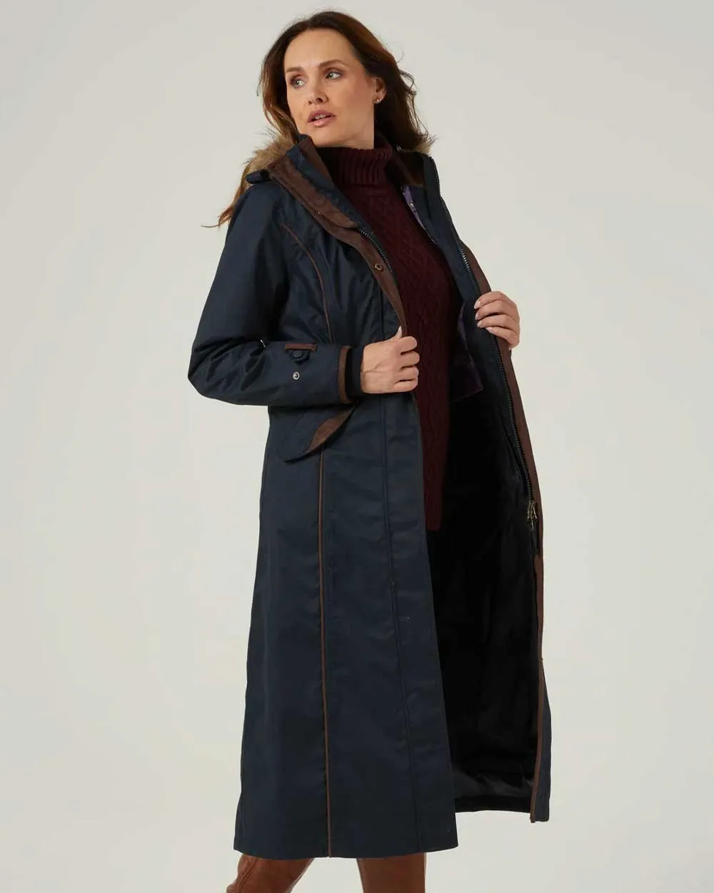 Alan Paine Fernley Long Waterproof Coat