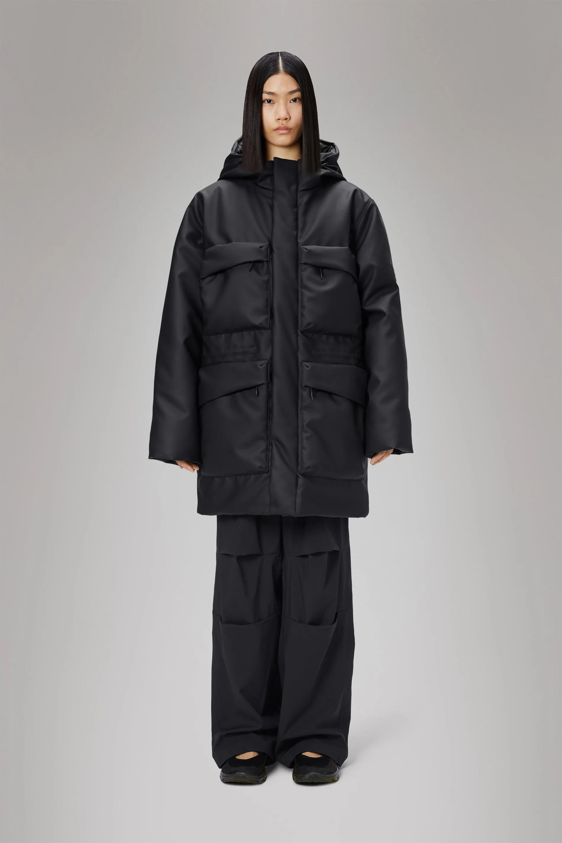 Askim Long Insulated Cargo Jacket - High-Quality Winter Outerwear