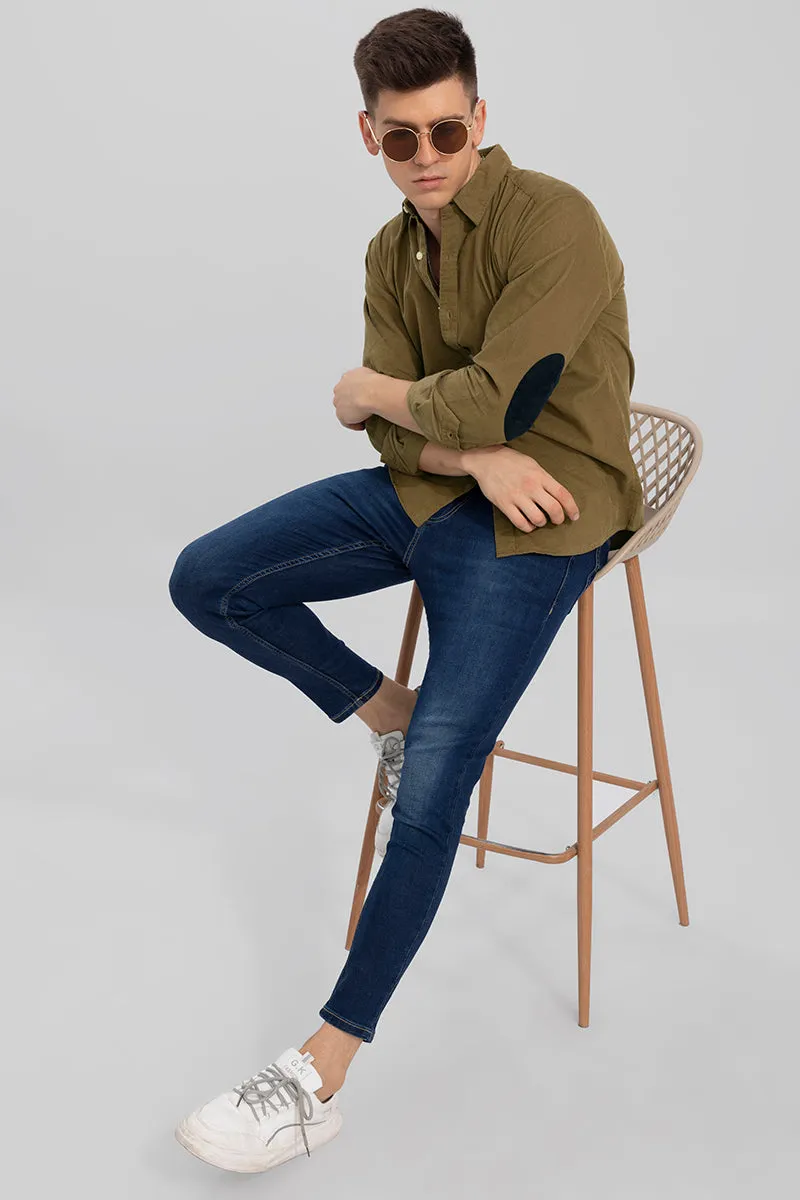 Authentic Sand Brown Corduroy Shirt