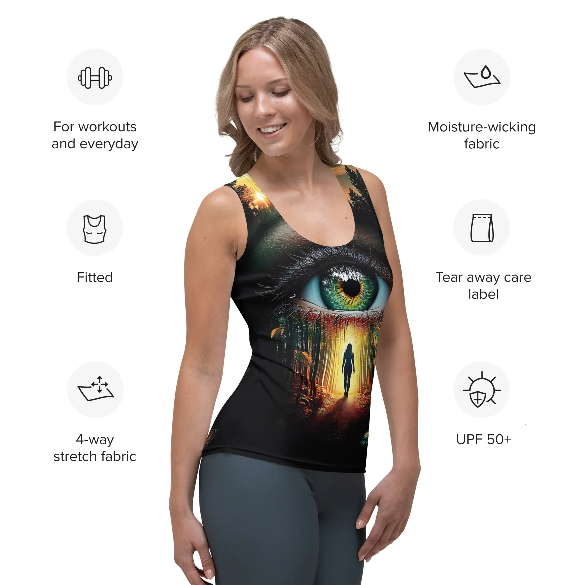 Awakened Inner Journey Sublimation Cut & Sew Tank Top