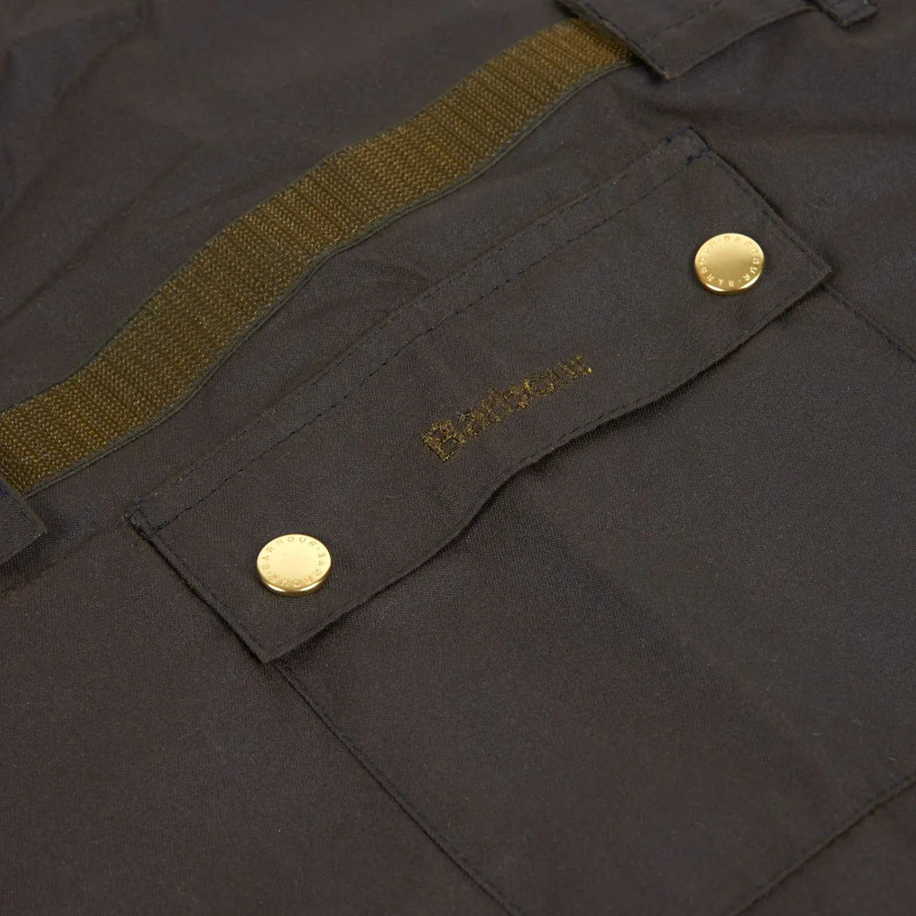 Olive Barbour 2-in-1 Wax Cotton Dog Coat