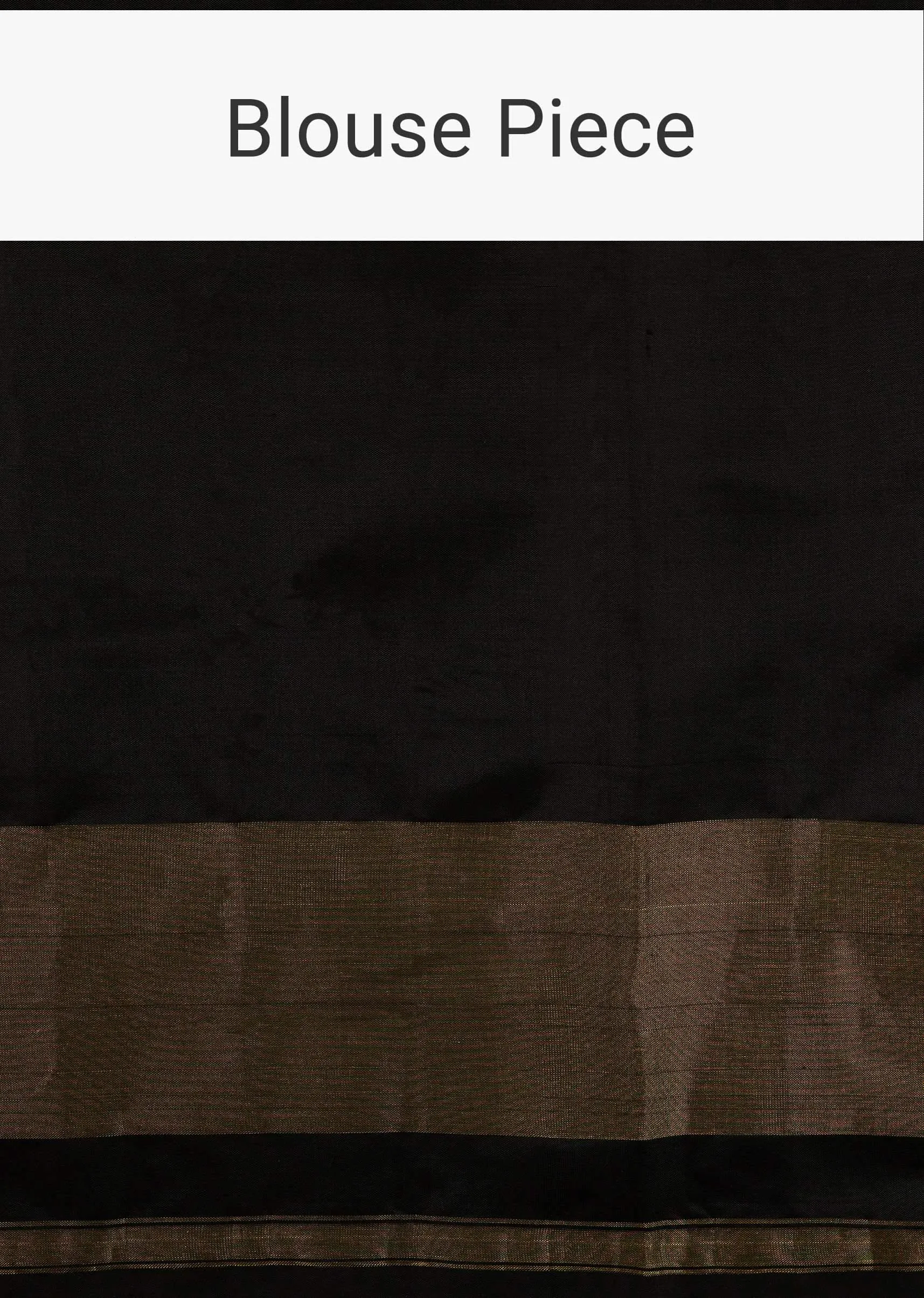 Bright Moss Green & Black Saree In Pure Silk Tissue With Ikat Weave & Zari Patola Work