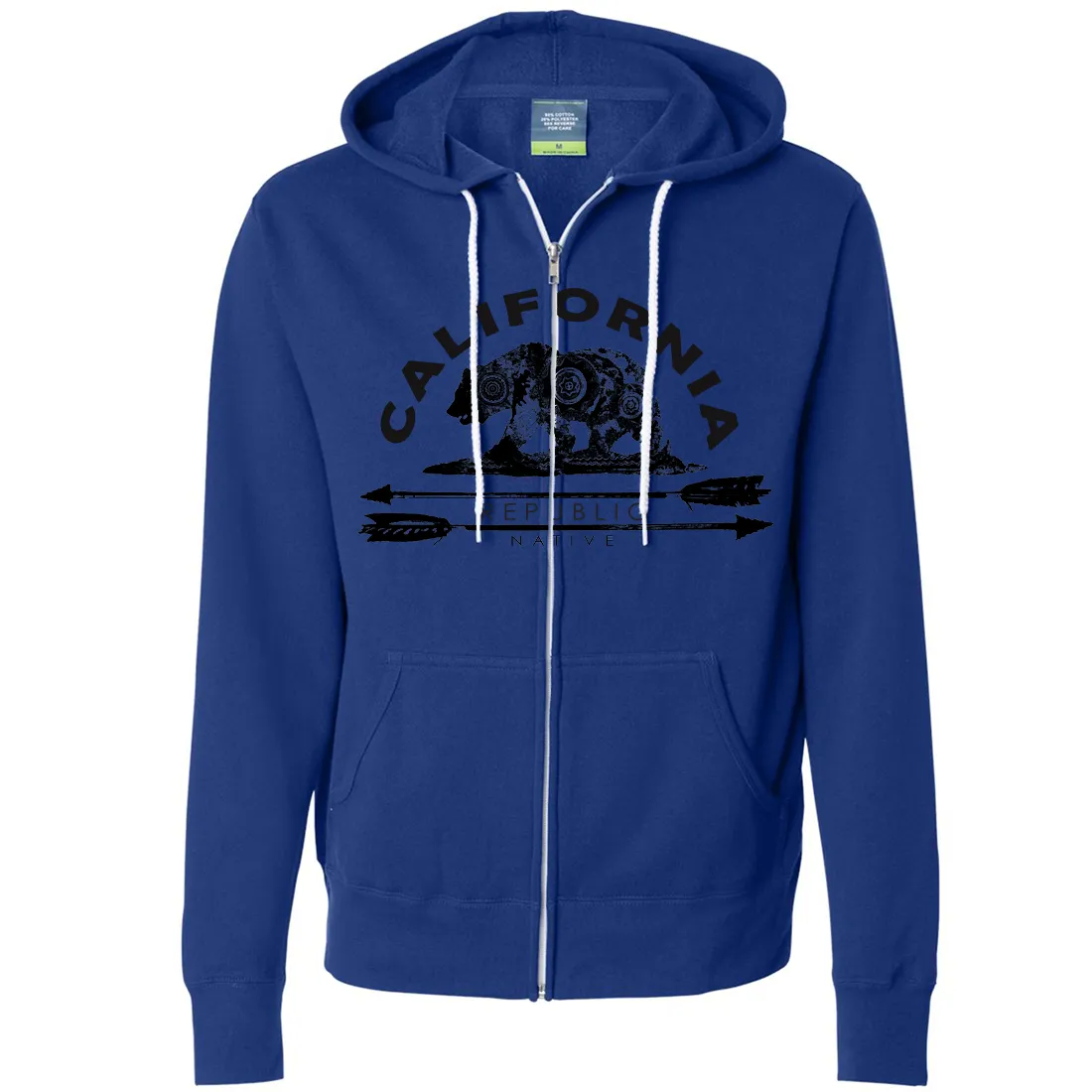 California Arrow Bear Zip-Up Hoodie