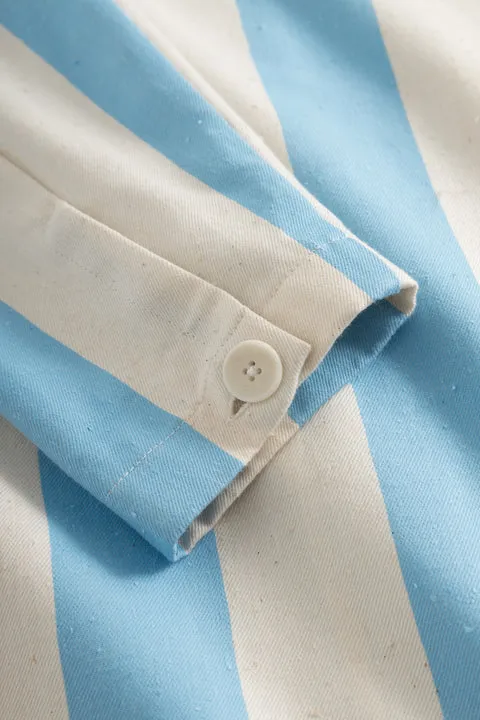 CAMERON JACKET LIGHT BLUE STRIPE