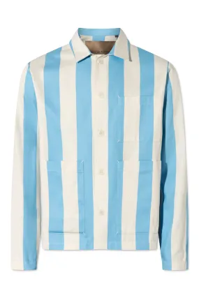 CAMERON JACKET LIGHT BLUE STRIPE