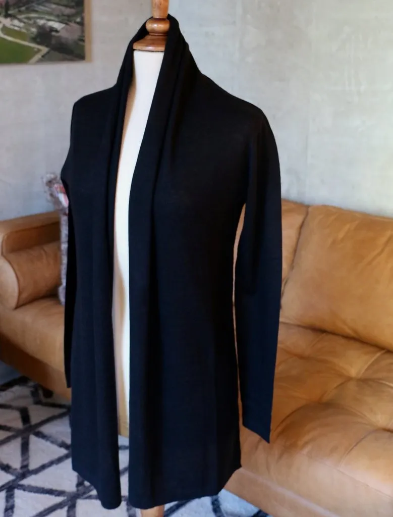 Cashmere Shawl Collar Cardigan