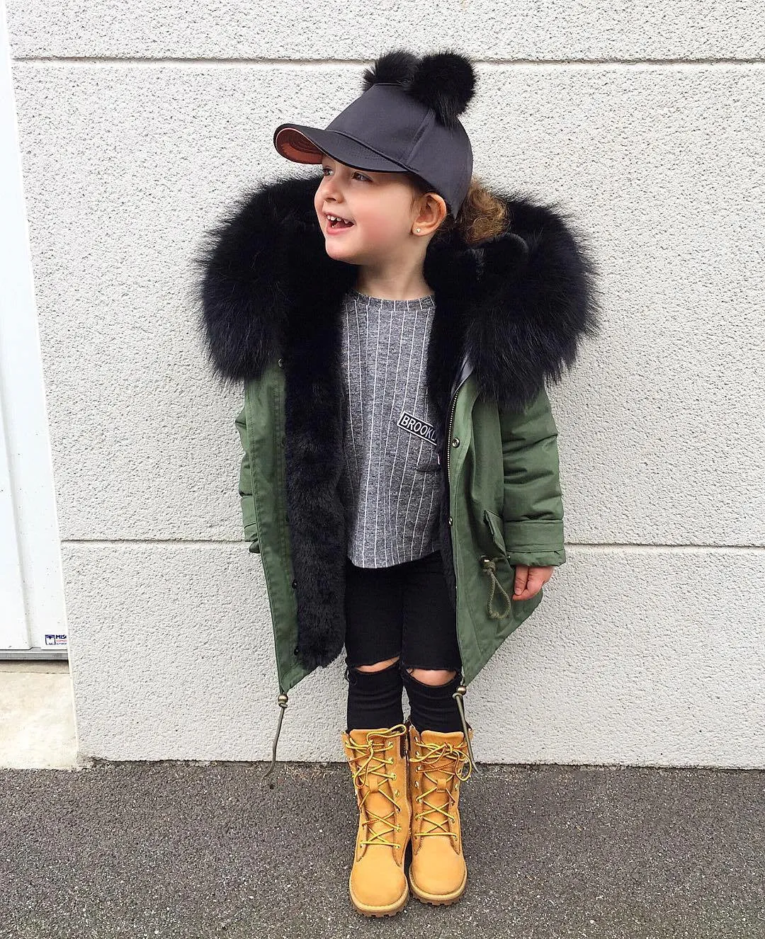 Children's Faux Fur Coat
