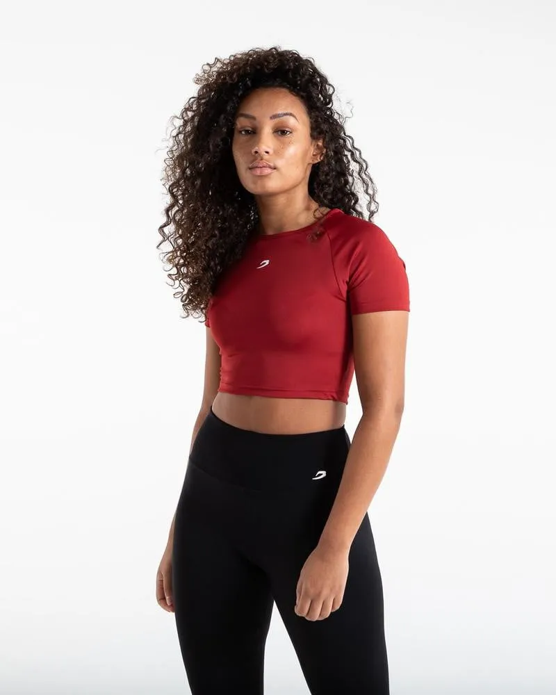 CROP TOP - RED