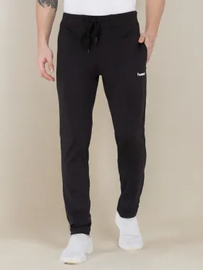 Danny Solid Mens Regular Fit Polyester Trackpants with Zipper Pockets - Comfortable, Breathable Fabric, Stretchable for Everyday Use - Ideal for Yoga, Training, Gym, Running & Performance