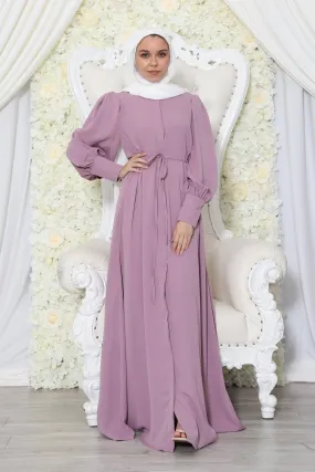 Deluxe Soft Cuff Dress- Pastel Pink