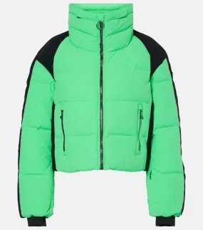 Fusalp Navy paneled ski jacket