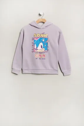 Girls' Sonic The Hedgehog Graphic Hoodie