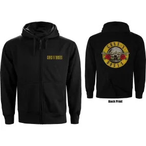 Guns 'N' Roses "Classic Logo" Zip Hoodie