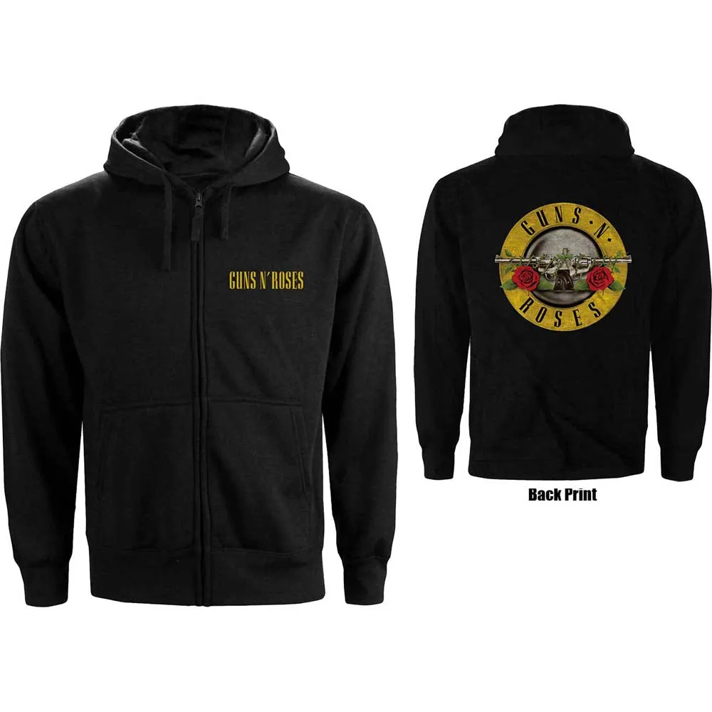 Guns 'N' Roses "Classic Logo" Zip Hoodie