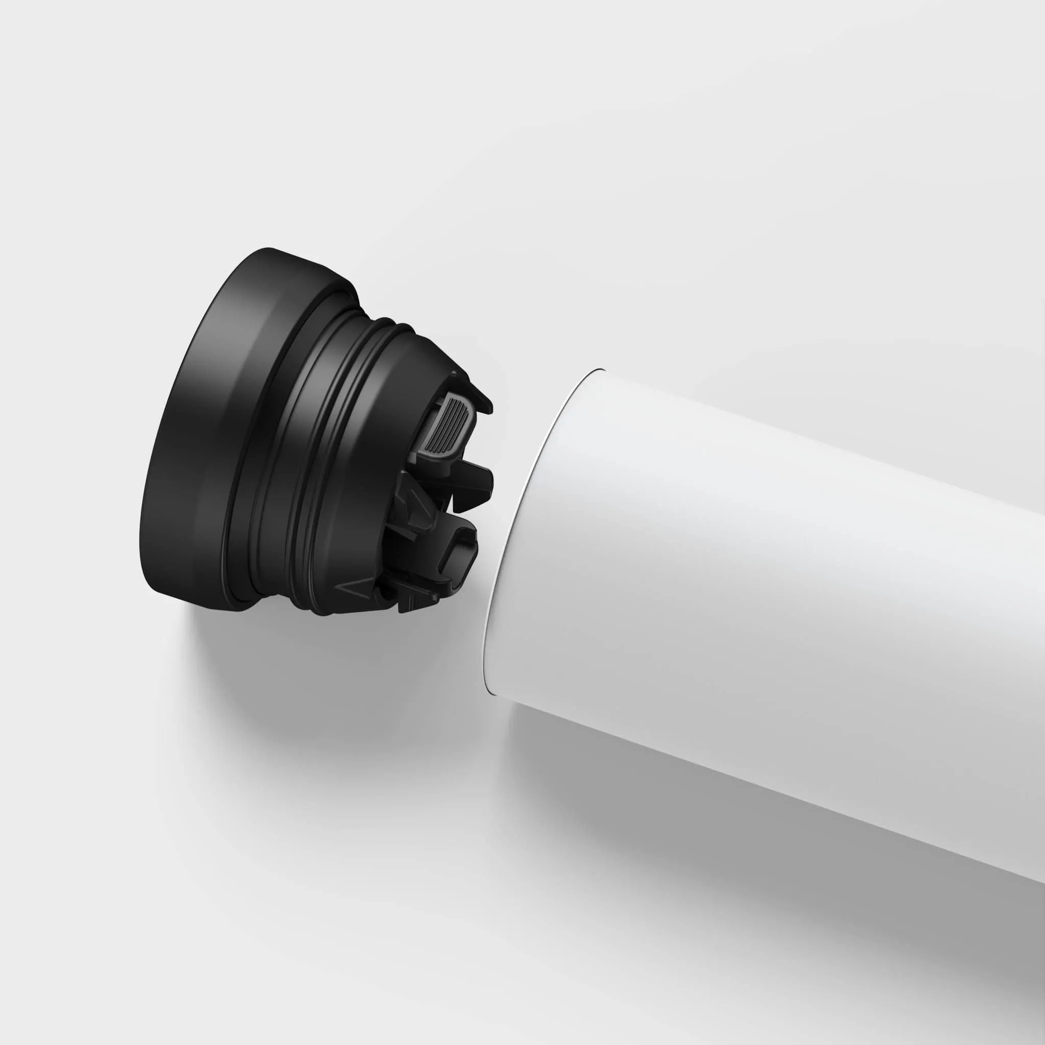 Hybrid Tumbler Cup - Recycled Stainless Steel, White
