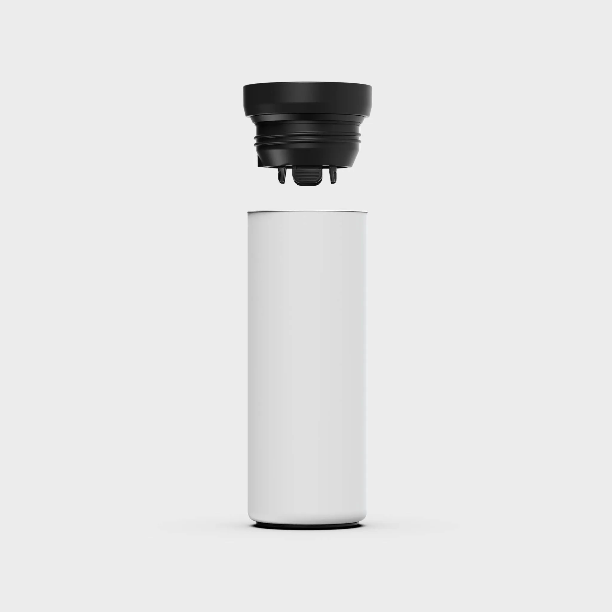 Hybrid Tumbler Cup - Recycled Stainless Steel, White