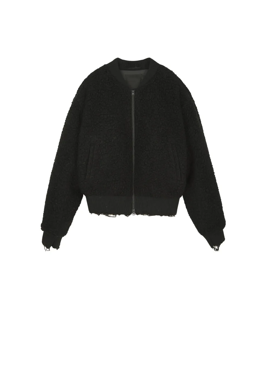 JNBY raw-cut jacket