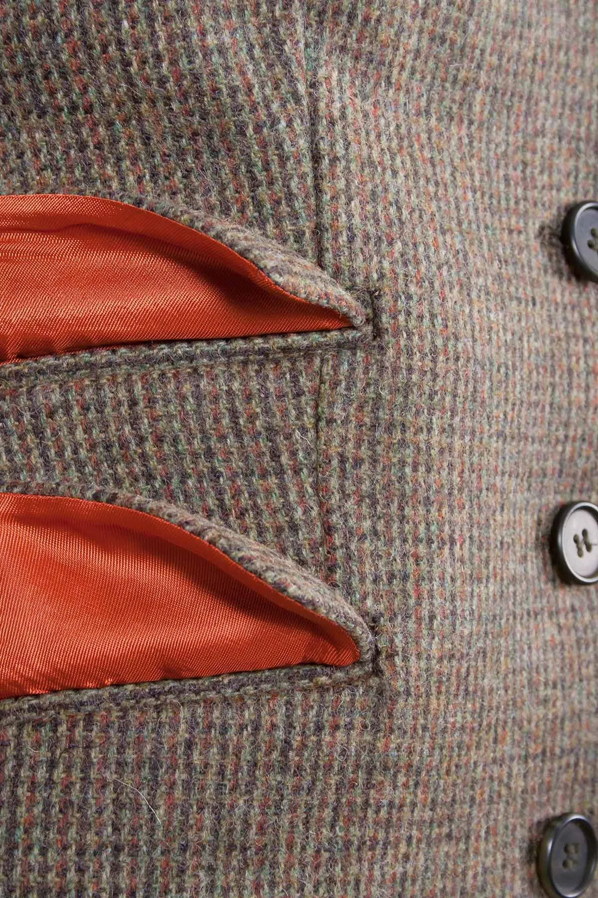 Womens Long Tweed Blazer