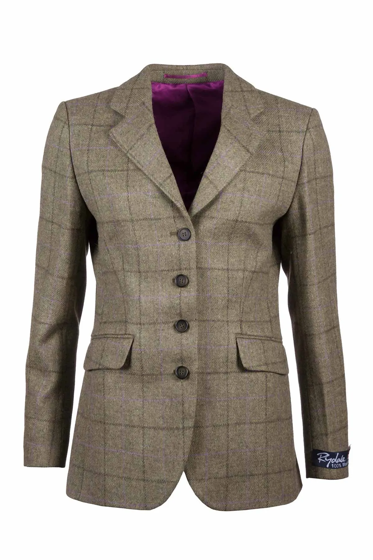 Womens Long Tweed Blazer