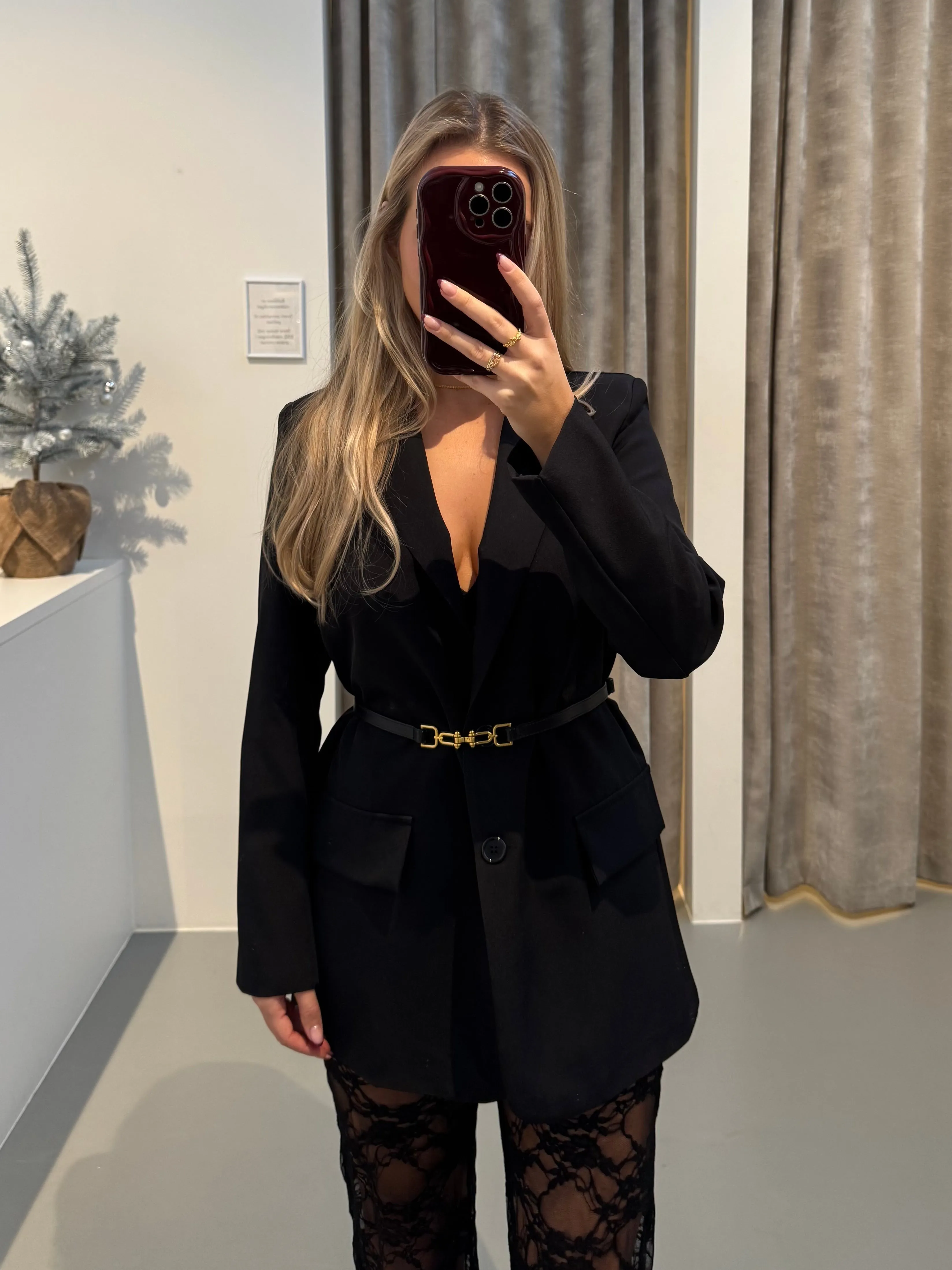 Lala blazer sort