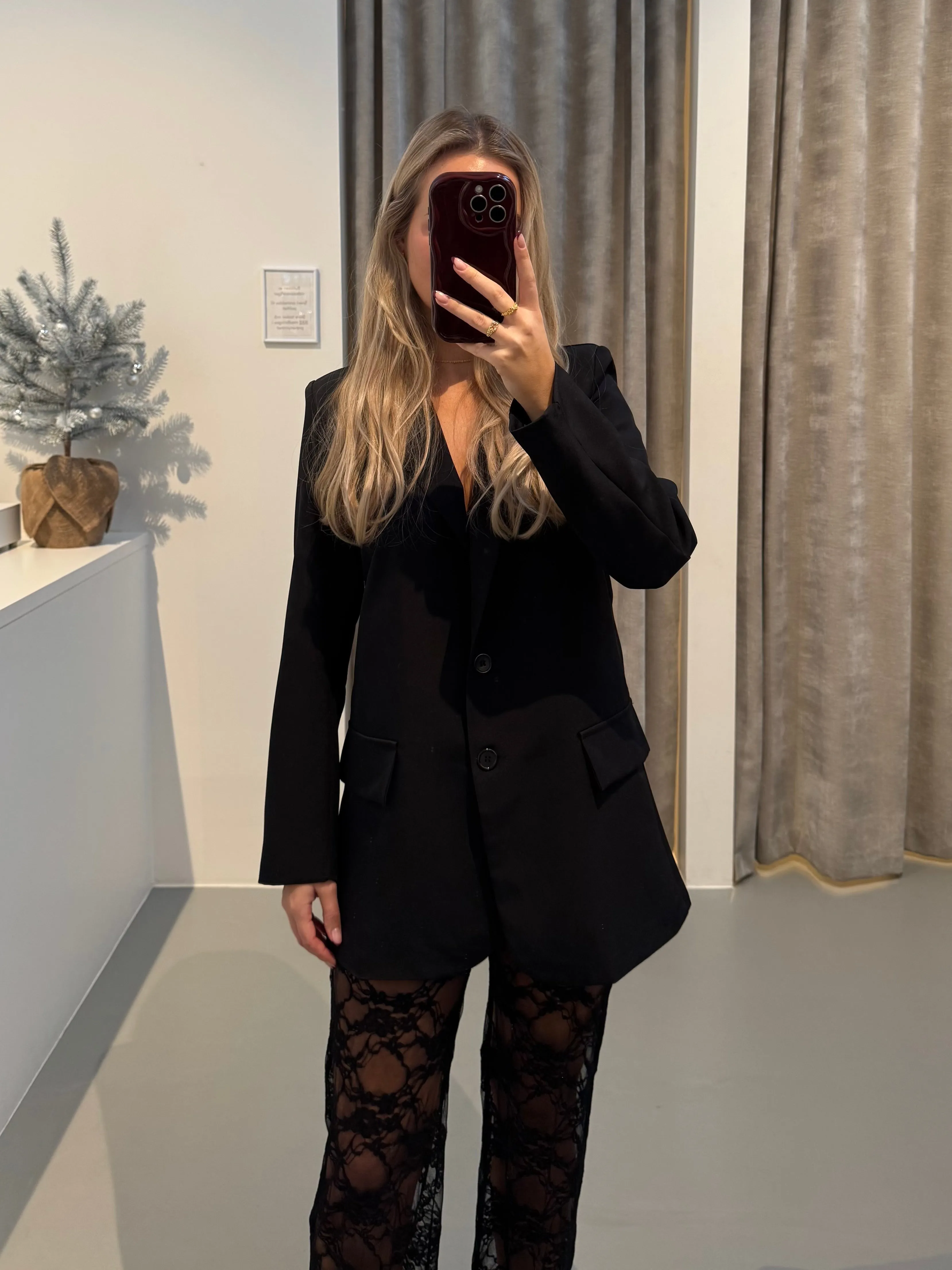 Lala blazer sort