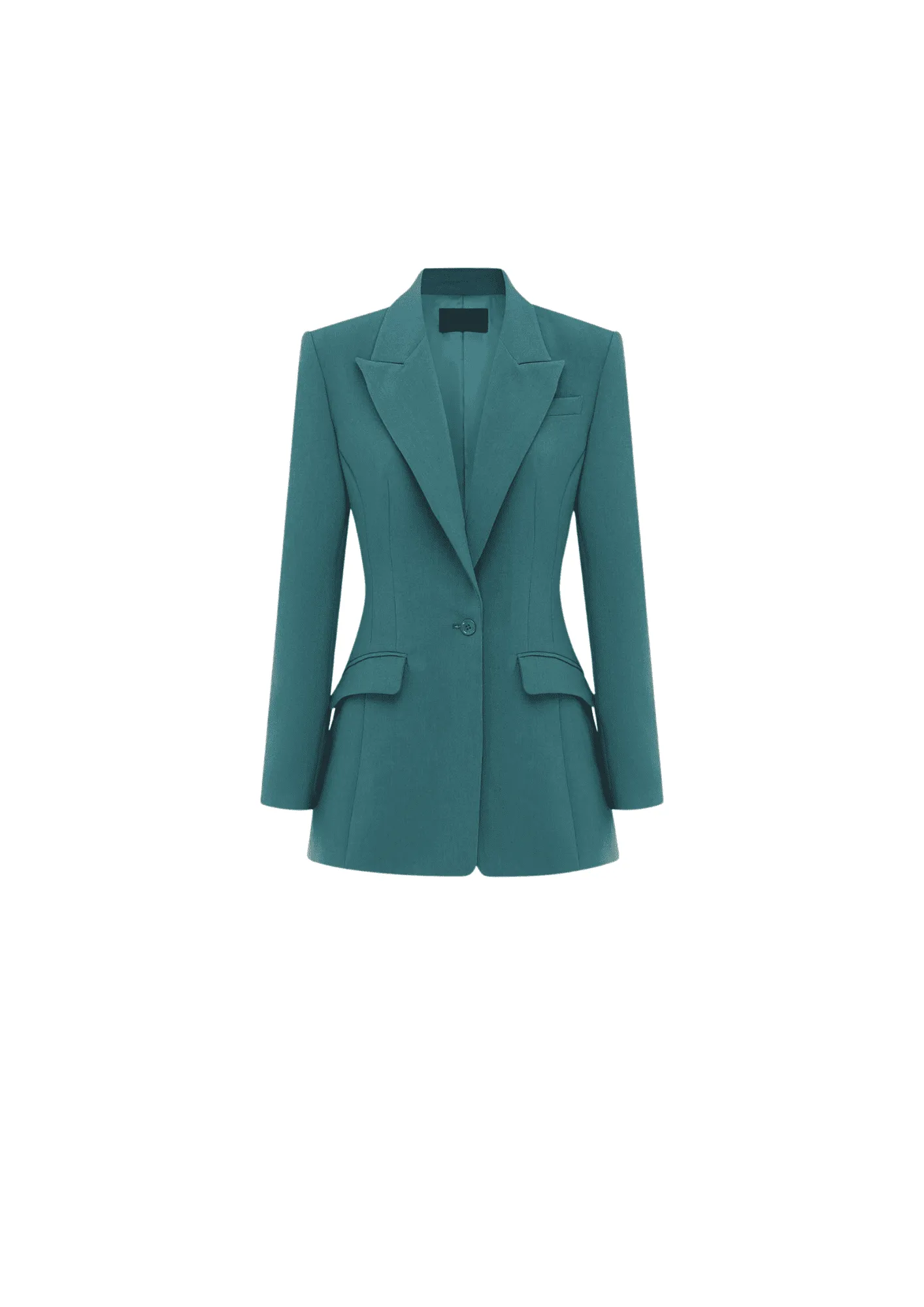 LEO LIN - Julianna fitted Blazer - Teal