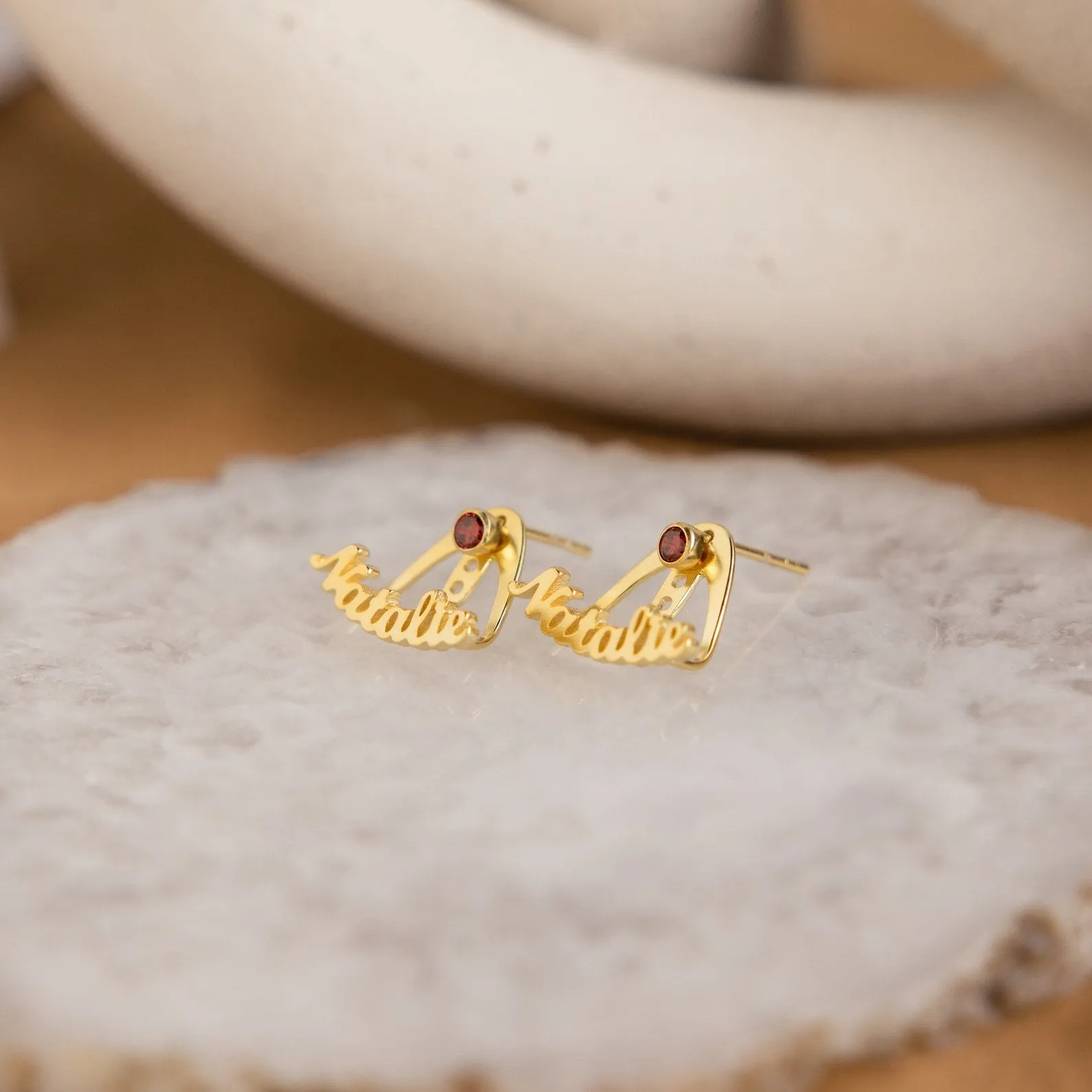 London Name Ear Jackets