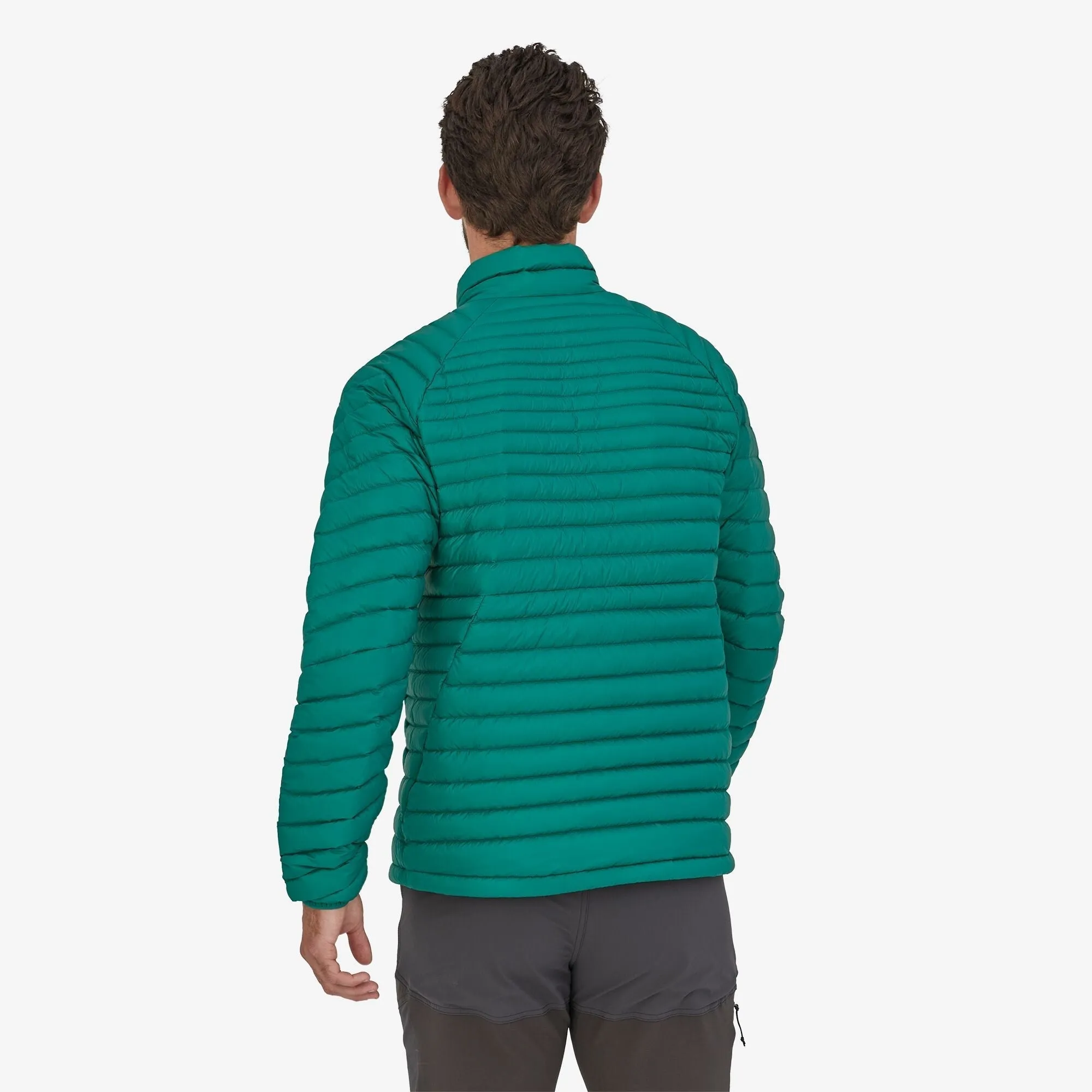 Lightweight Mens Down Pullover for Outdoor Adventure