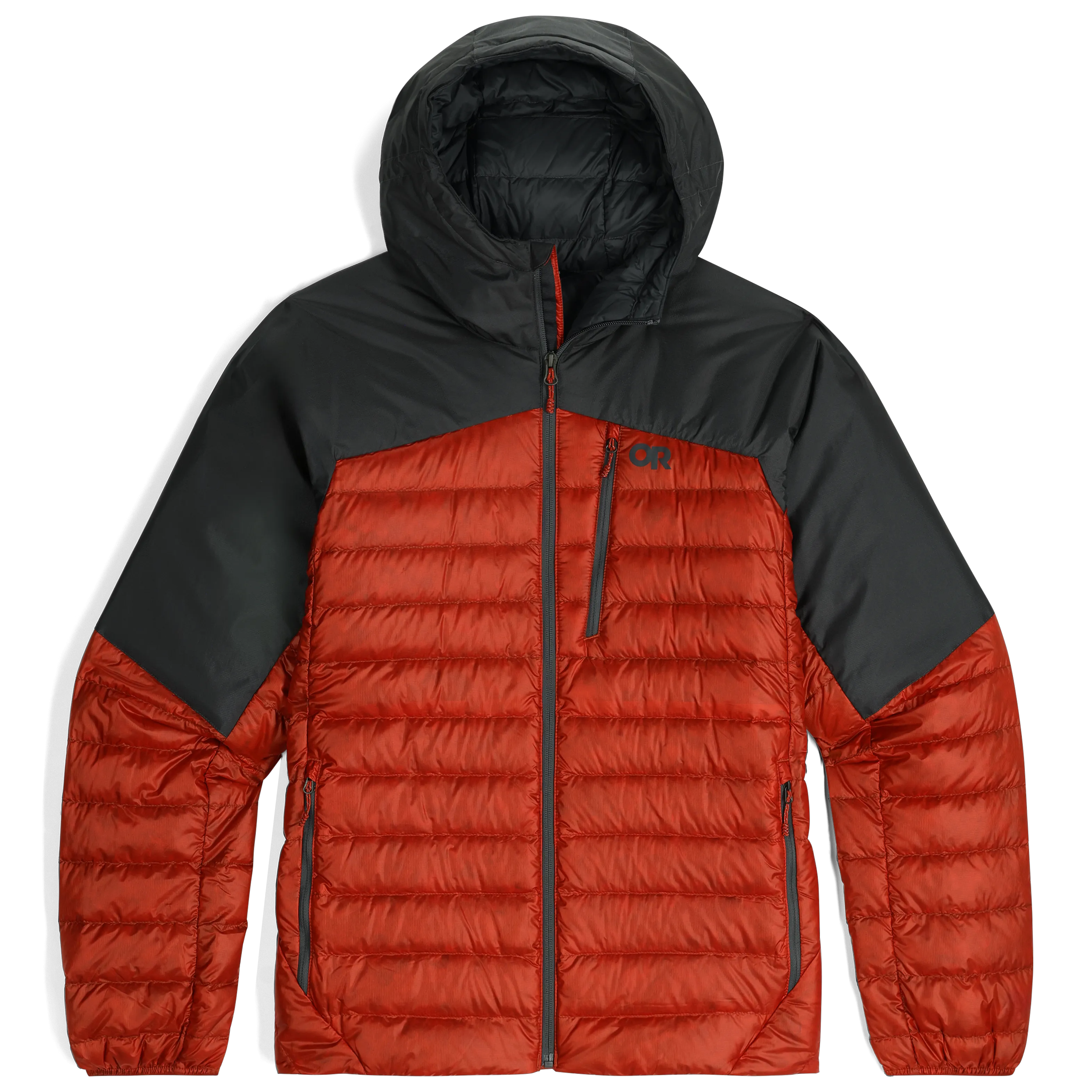 Mens Premium Lightweight Helium Down Insulated Hoodie Jacket