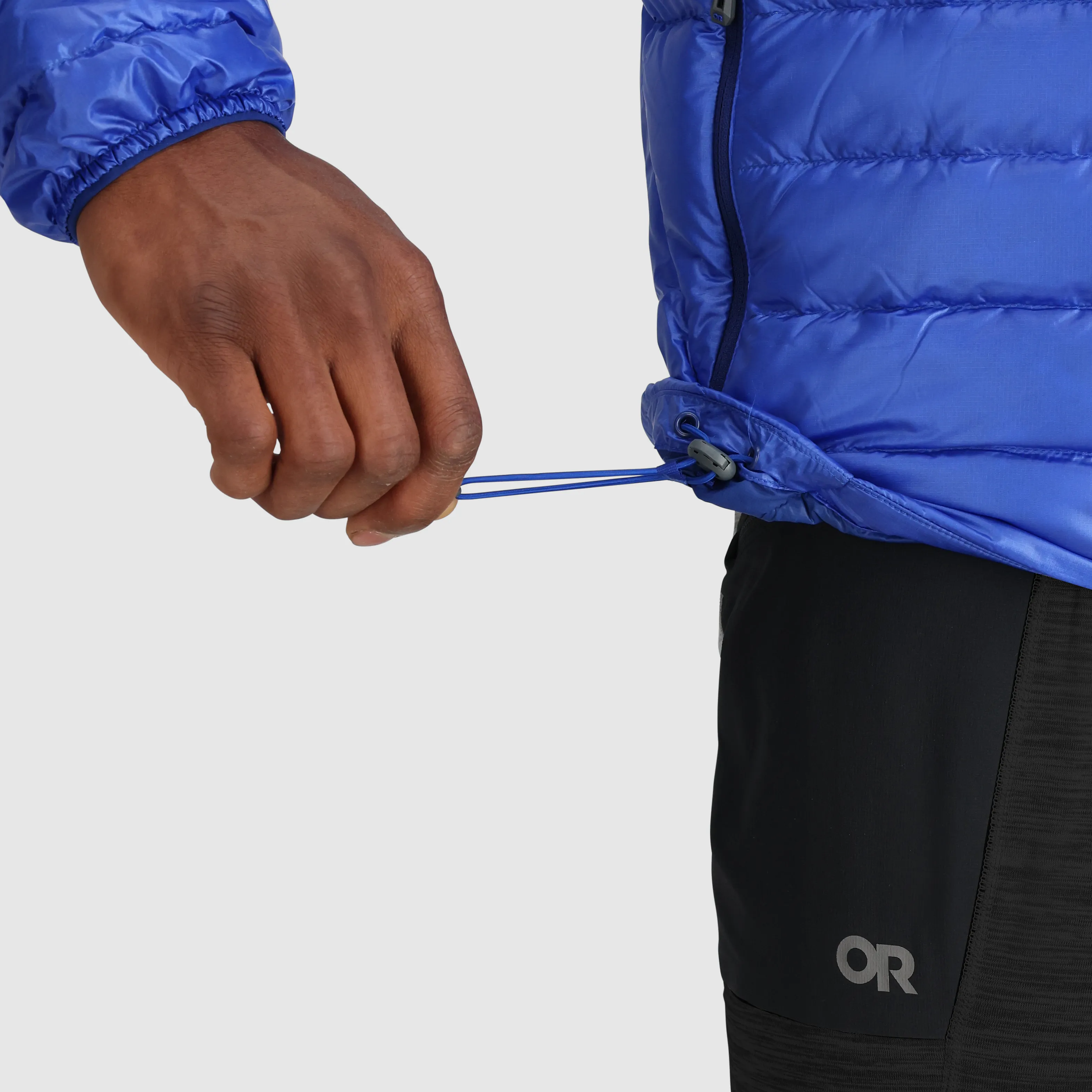 Mens Premium Lightweight Helium Down Insulated Hoodie Jacket