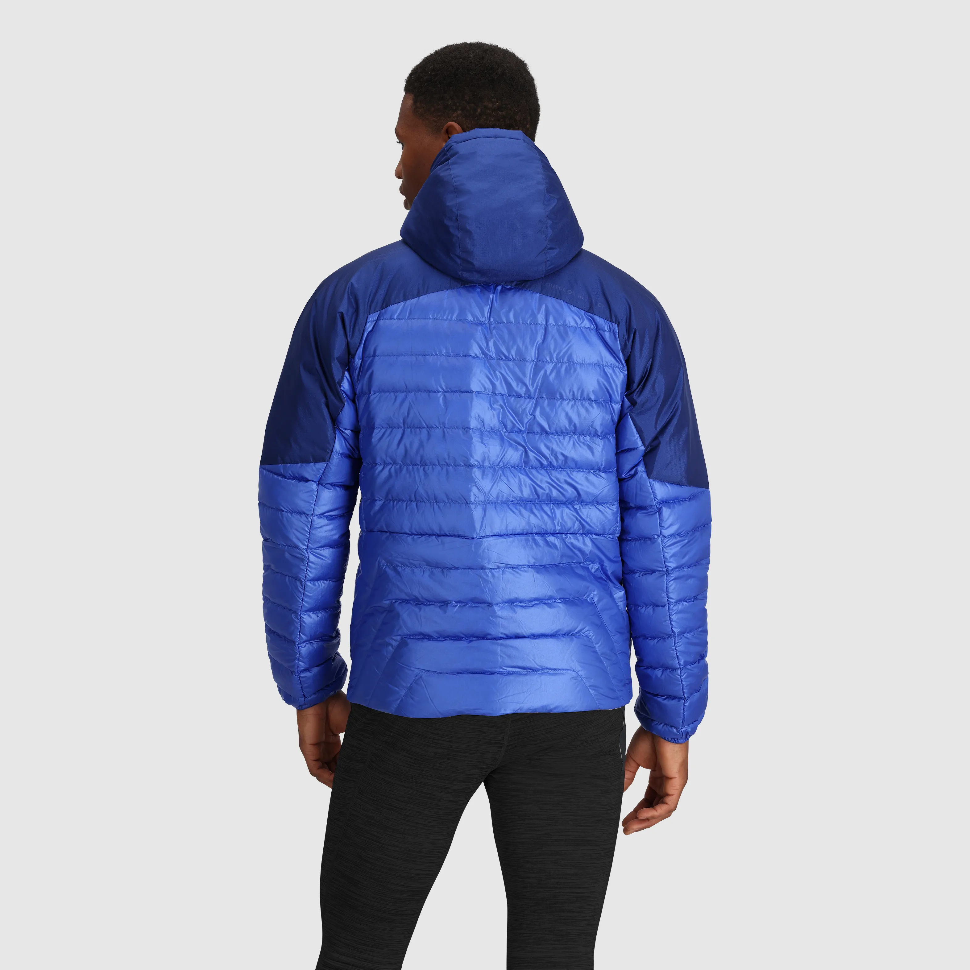Mens Premium Lightweight Helium Down Insulated Hoodie Jacket