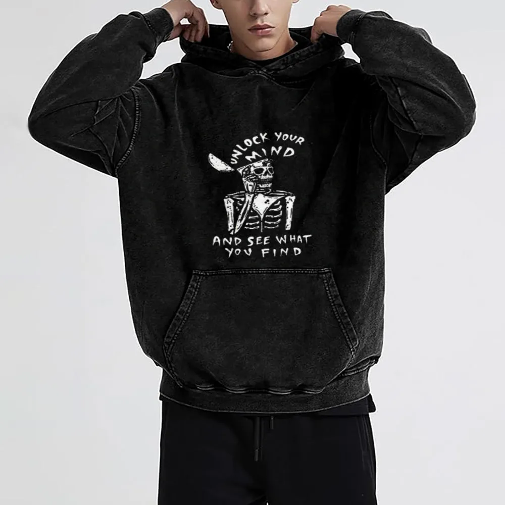 Mens Skull Hoodies