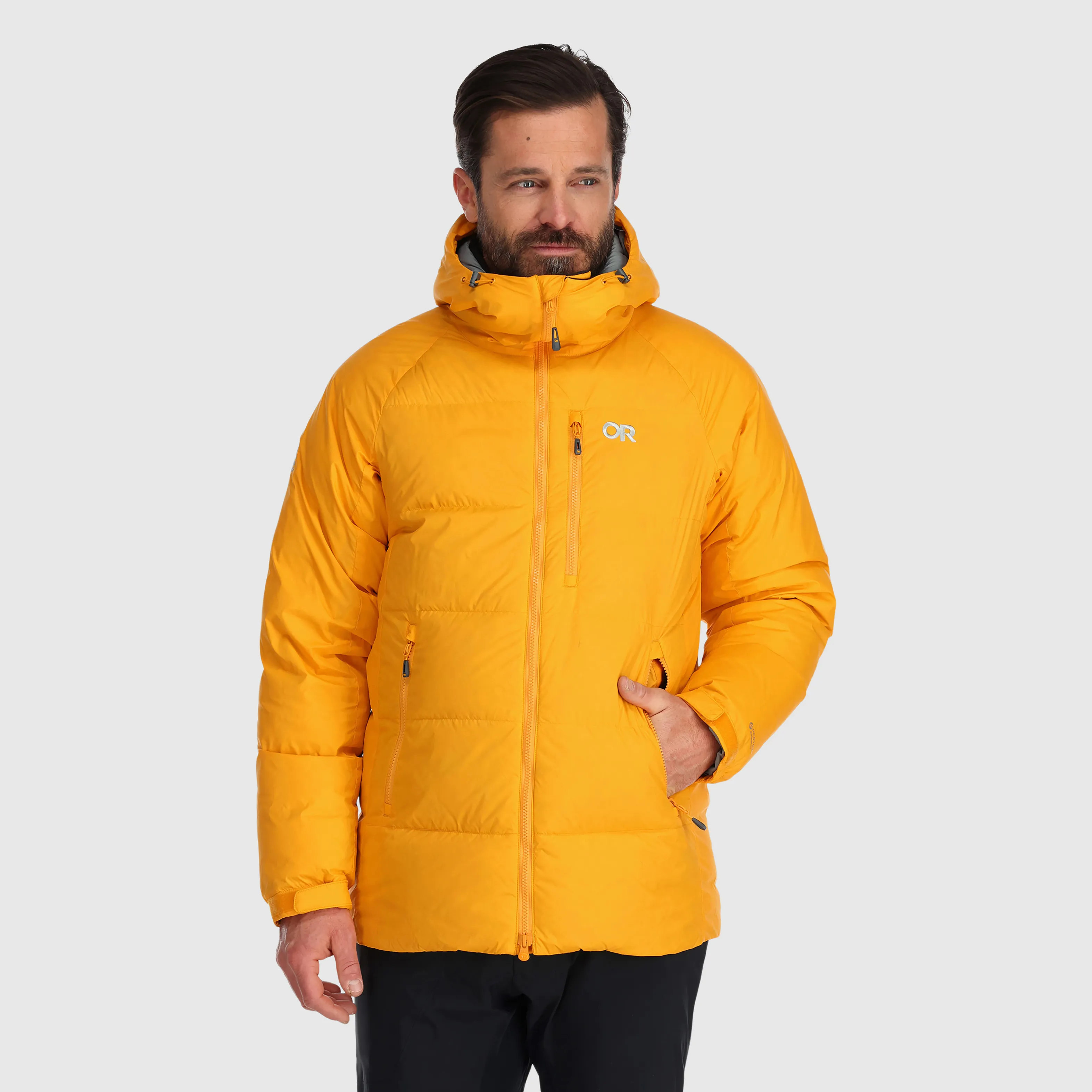 High-Performance Mens Super Alpine Down Parka