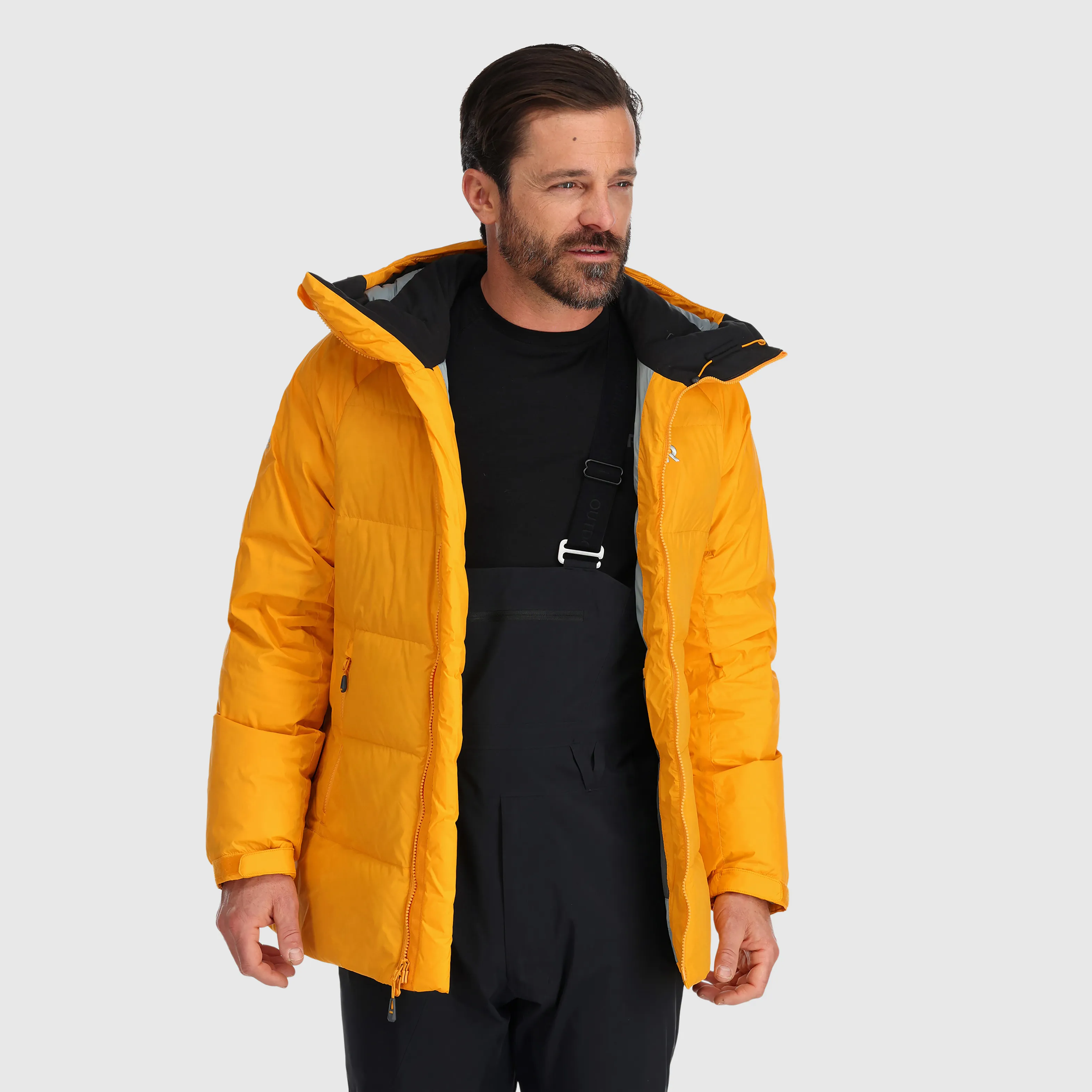 High-Performance Mens Super Alpine Down Parka