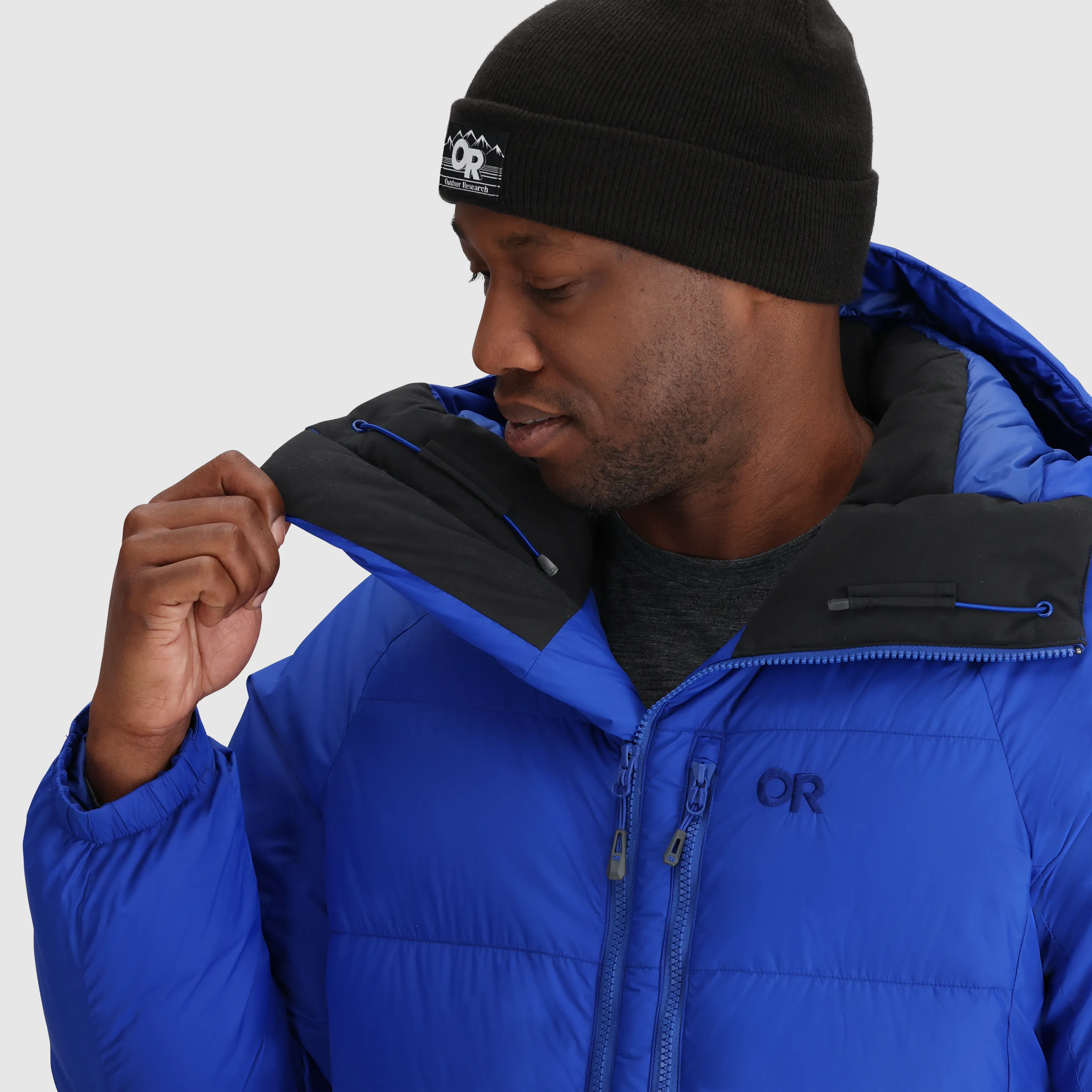 High-Performance Mens Super Alpine Down Parka