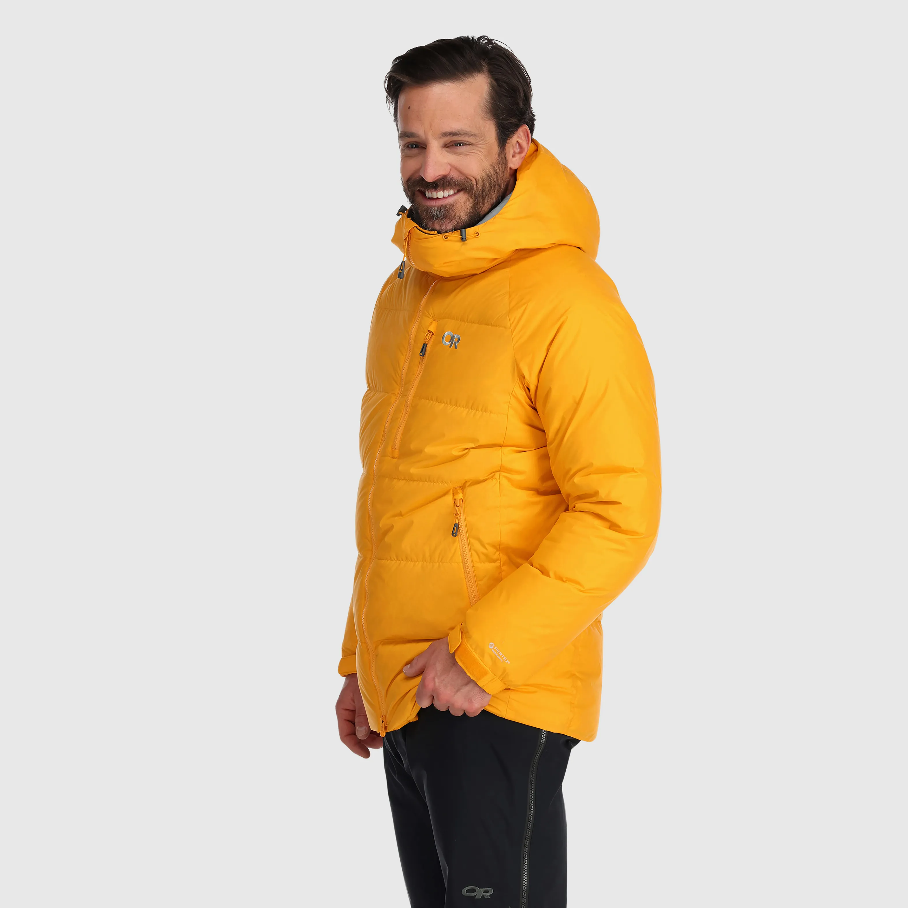 High-Performance Mens Super Alpine Down Parka