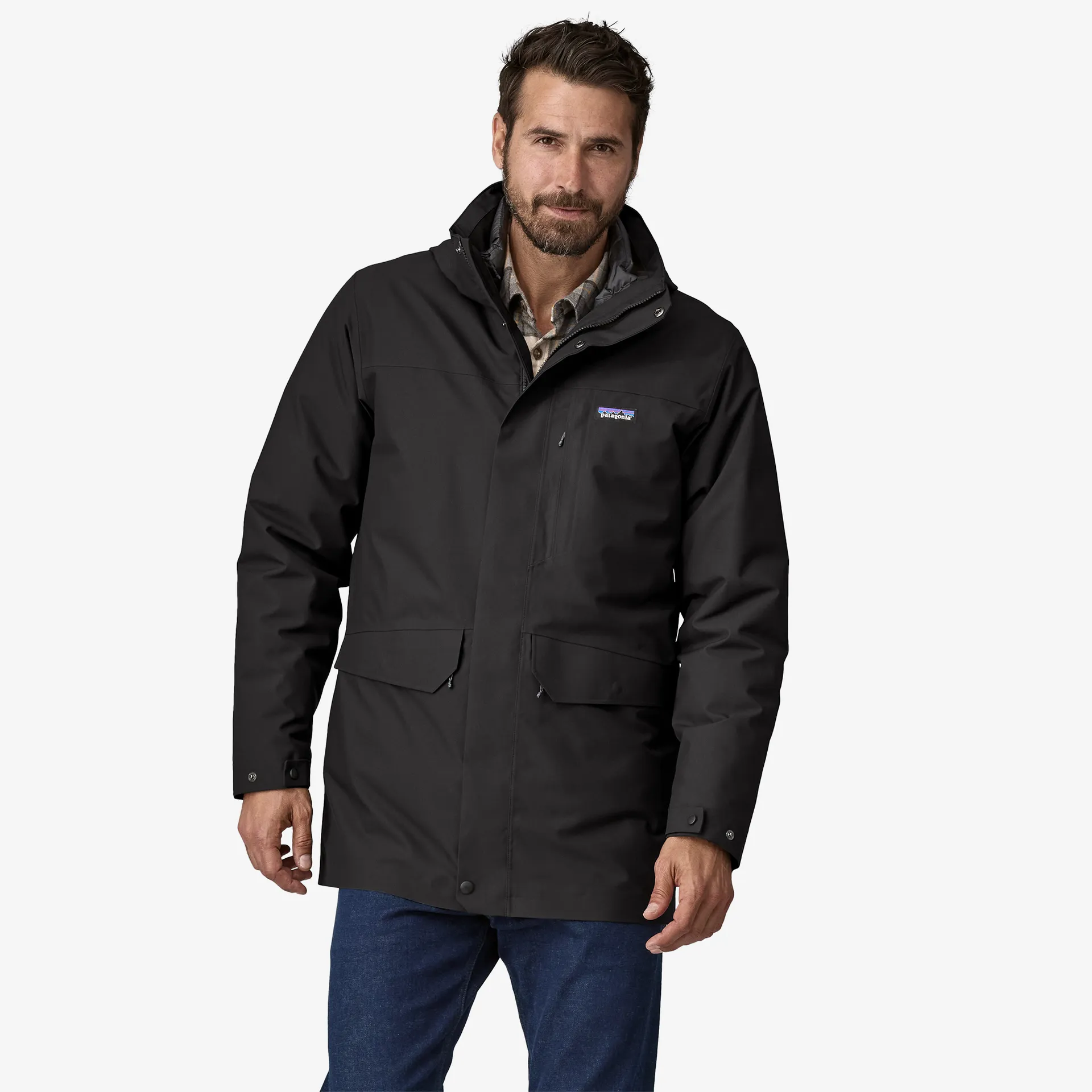 Optimal Mens Tres 3-in-1 Parka