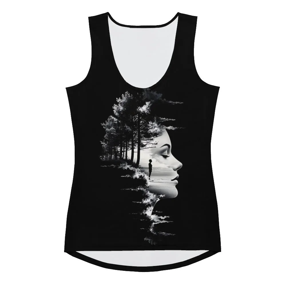 Nature Soul Sublimation Cut & Sew Tank Top