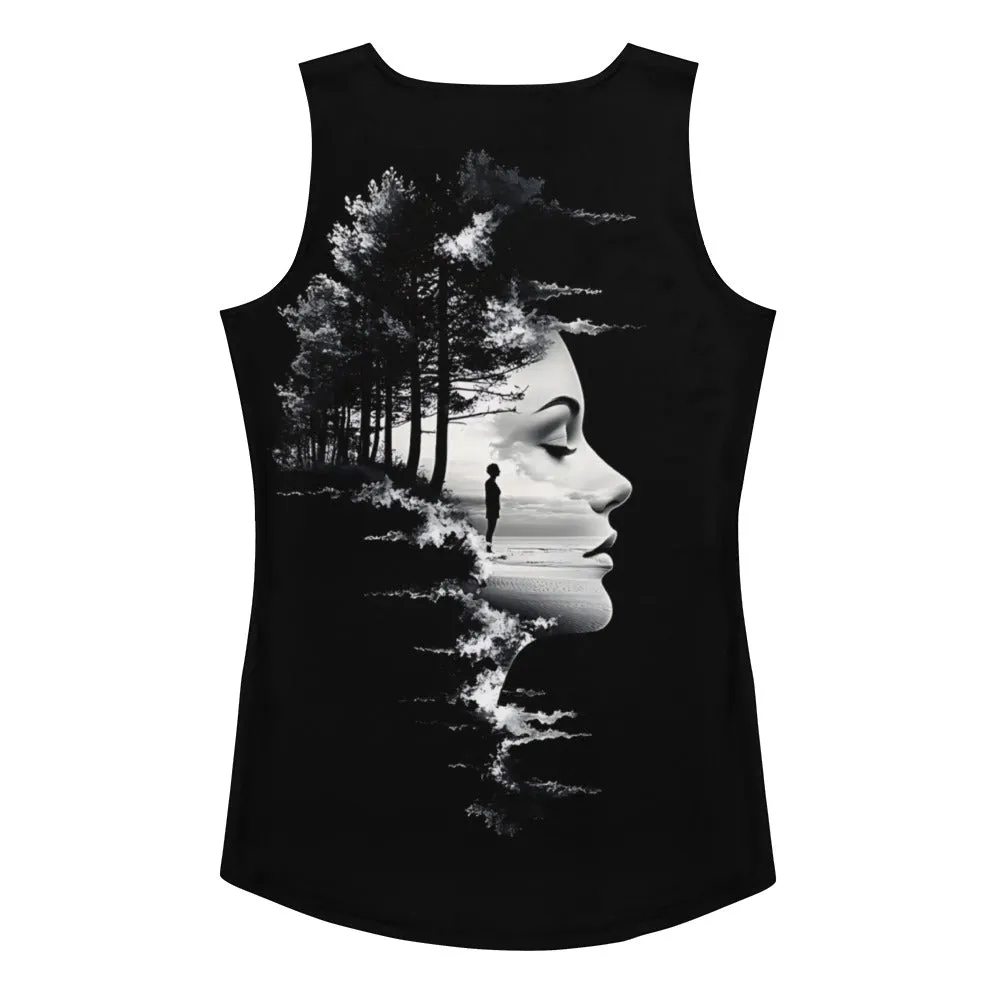 Nature Soul Sublimation Cut & Sew Tank Top