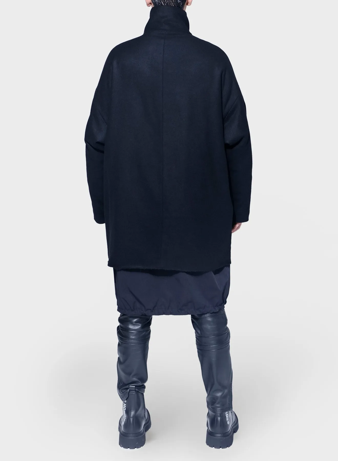 PARKA WITH NYLON AND ZIP AIRTAG