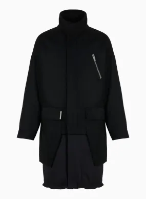 PARKA WITH NYLON AND ZIP AIRTAG