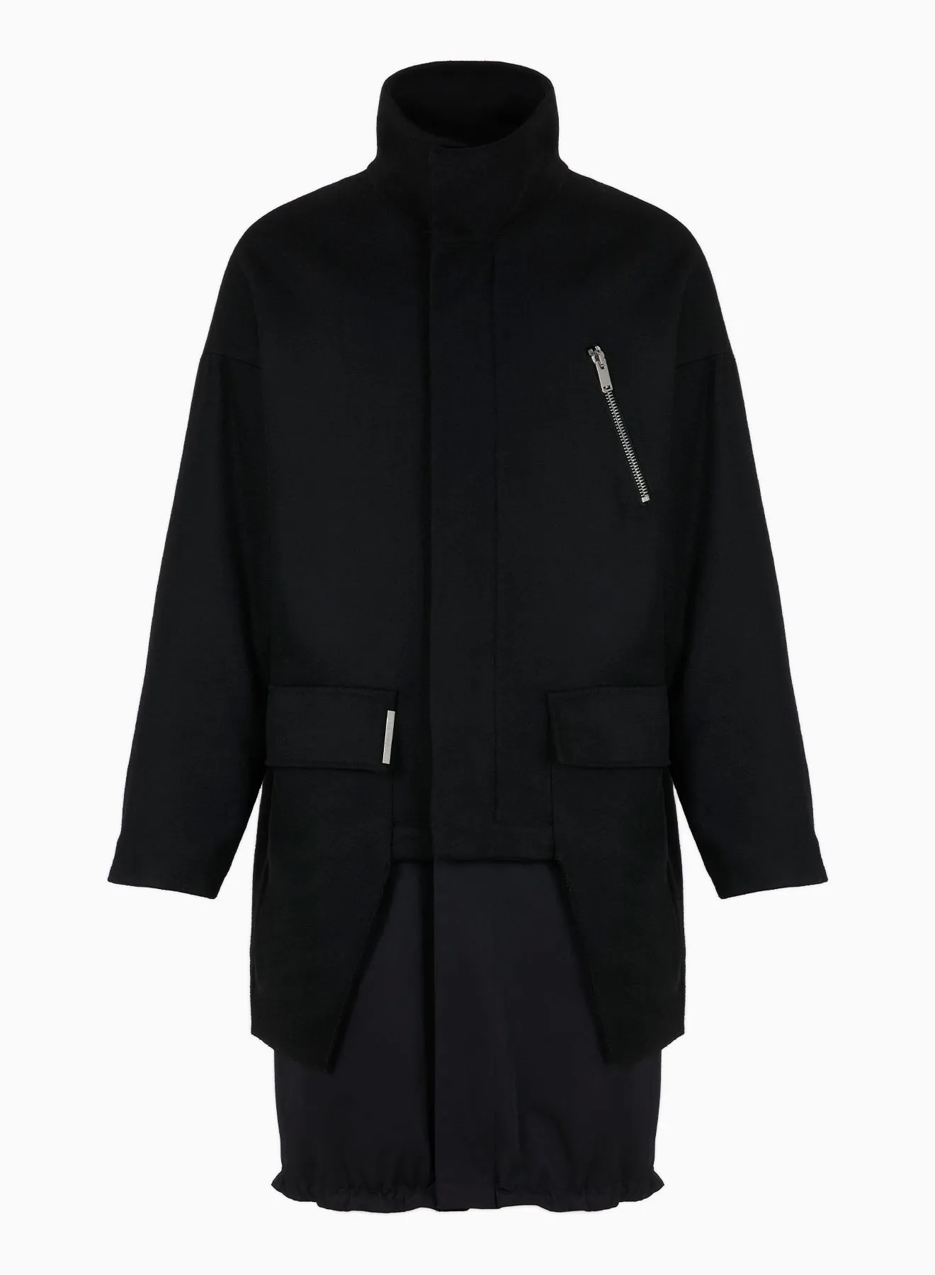 PARKA WITH NYLON AND ZIP AIRTAG