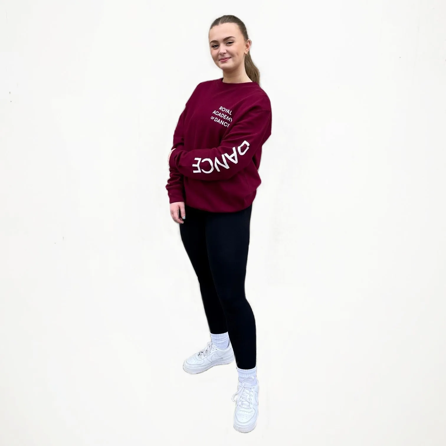 RAD 'DANCE' Sweat Burgundy