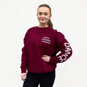RAD 'DANCE' Sweat Burgundy