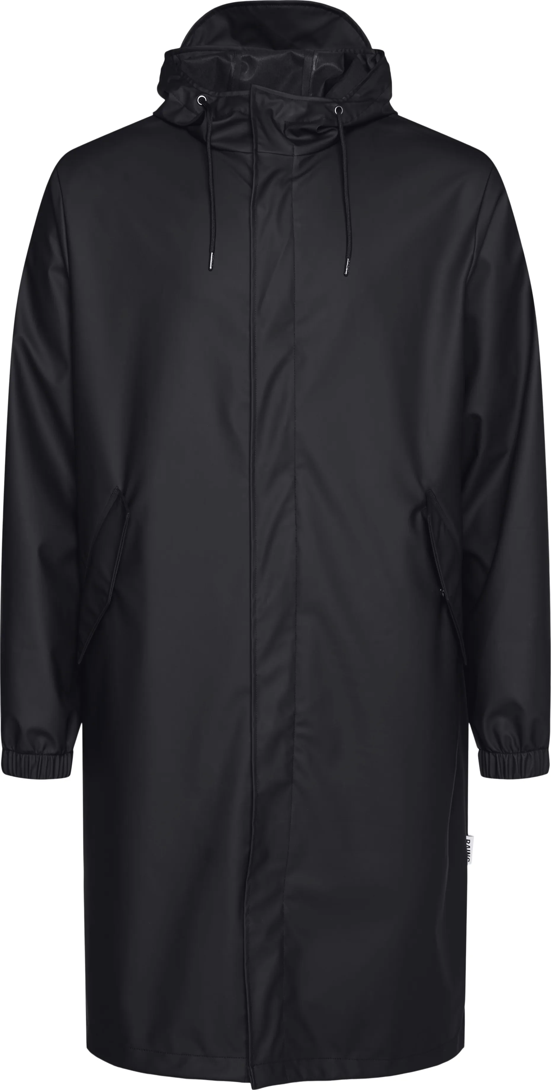Rains Unisex Fishtail Parka Black | Buy Rains Unisex Fishtail Parka Black here | Outnorth