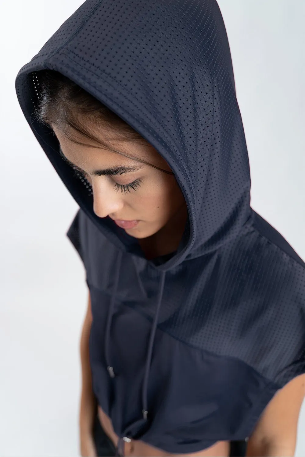 Rise Crop Hoodie
